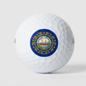 NIEUWE HAMPSHIRE-VLAG GOLFBALLEN (Voorkant)
