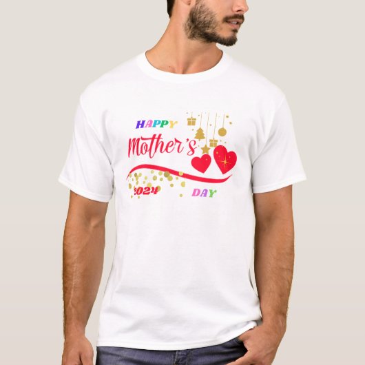 Nieuwe Happy Monthers Dag T-shirt (Voorkant)