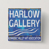 NIEUWE Harlow Galerij-logo button (Voorkant)