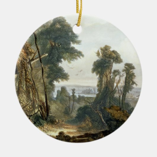 Nieuwe harmonie op het wasgoed, bord 2 van Volume  Keramisch Ornament (Voorkant)