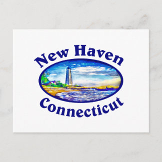 Nieuwe Haven, Connecticut Briefkaart