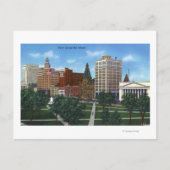 Nieuwe Haven, CTView van over de Groenen Briefkaart (Voorkant)