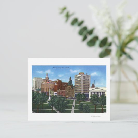 Nieuwe Haven, CTView van over de Groenen Briefkaart (Staand voorkant)