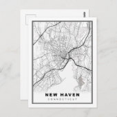 Nieuwe Haven Map Briefkaart (Voorkant / Achterkant)