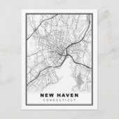 Nieuwe Haven Map Briefkaart (Voorkant)