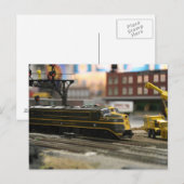 nieuwe haven spoorweg dl-109 briefkaart (Voorkant / Achterkant)