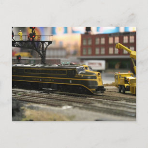 nieuwe haven spoorweg dl-109 briefkaart