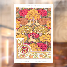 Nieuwe herfstbomen en herten  herfst