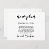 Nieuwe het Omzettingsverandering van het Plan van  Aankondigingskaart (Voorkant / Achterkant)