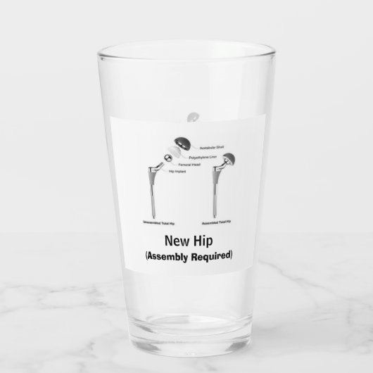 Nieuwe Heup - Vereiste Assemblage Glas (Achterkant)