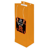 Nieuwe heup wordt beter wijn cadeautas (Achterkant Gekanteld)