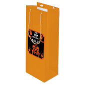 Nieuwe heup wordt beter wijn cadeautas (Voorkant Gekanteld)