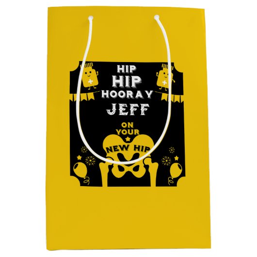 Nieuwe heupprothese wordt beter medium cadeauzakje (Voorkant)