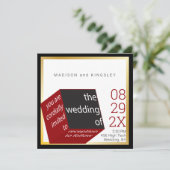 Nieuwe High Tech Black | Epic Weddenschap met rode Kaart (Staand voorkant)