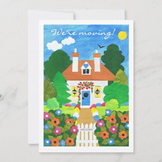 Nieuwe Home Aankondiging Kaart (Voorkant)