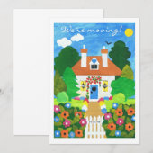 Nieuwe Home Aankondiging Kaart (Voorkant / Achterkant)