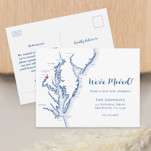 Nieuwe Home Alexandria VA Kaart Verhuizen