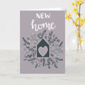 Nieuwe Home Botanische Groeten Kaart (Gele Bloem)