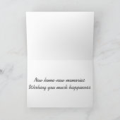 NIEUWE HOME-CHERISH DE OUDE MEMORIES EN MAAK DE NI AANKONDIGING (Binnen)