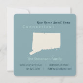 Nieuwe Home Connecticut Bewegende Aankondiging Bri (Voorkant)