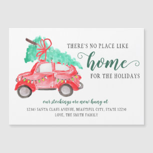 Nieuwe Home for Christmas Holiday Verhuisaankondig