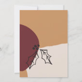 Nieuwe Home Foto Holly en Gold Arch Vakantie Verhu Aankondiging (Achterkant)