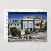 Nieuwe Home Foto Zwart Bewegende aankondiging (Voorkant / Achterkant)