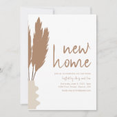 Nieuwe Home Housewarming Party Uitnodiging Sjabloo (Voorkant)