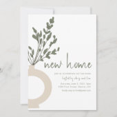 Nieuwe Home Housewarming Party Uitnodiging Sjabloo (Voorkant)