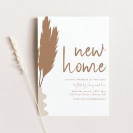 Nieuwe Home Housewarming Party Uitnodiging Sjabloo