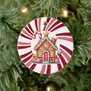 Nieuwe Home Kerst Quote Tekst op Terug Ornament