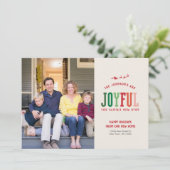 Nieuwe Home Kerstkaart Bewegende Aankondiging (Staand voorkant)