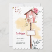 Nieuwe Home Love Moving Aankondiging (Voorkant)