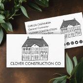 Nieuwe 'Home Modern Construction Contractor Remode Visitekaartje