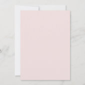Nieuwe Home Modern Elegant Blush Housewarming Part Kaart (Achterkant)