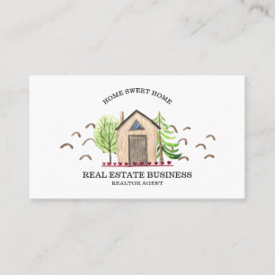 Nieuwe Home Real Estate Agent Visitekaartje