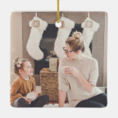 nieuwe home rustic fireplace foto keramisch orname keramisch ornament (Achterkant)