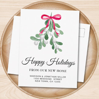 Nieuwe Home Vakantie Bewegende aankondiging