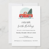 Nieuwe Home virtual housewarming Party  truck Kaart (Voorkant)