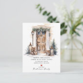 Nieuwe Home Voordeur Bewegen Aankondigingskaart (Staand voorkant)