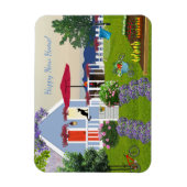 Nieuwe Home Wensen 3 "x4" Fotomagneet Magneet (Verticaal)