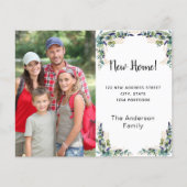 Nieuwe homepage met eucalyptus-fotokaart (Voorkant)