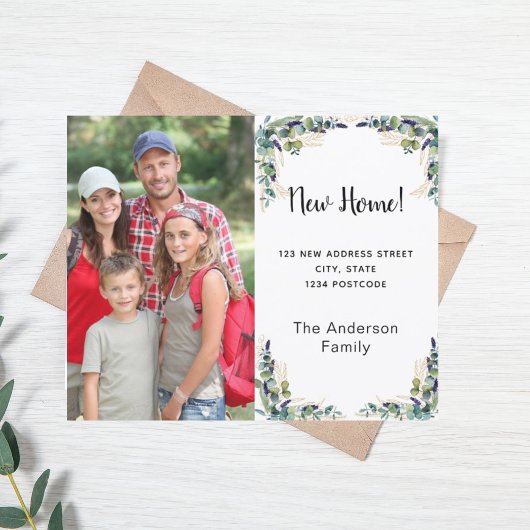 Nieuwe homepage met eucalyptus-fotokaart