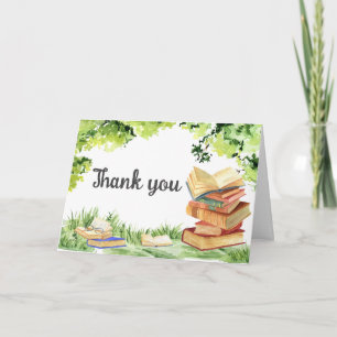 Nieuwe Hoofdstuk Baby Shower Bedankkaart