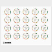 Nieuwe Hoofdstuk Baby Shower  Ronde Sticker (Vel)