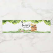 Nieuwe Hoofdstuk Baby Shower Waterfles Etiket (Enkel label)