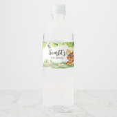 Nieuwe Hoofdstuk Baby Shower Waterfles Etiket (Voorkant)