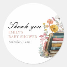 Nieuwe Hoofdstuk Bloemige Baby Shower