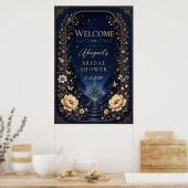 Nieuwe hoofdstuk Fantasy Betoverde bruiloft Welkom Poster (Keuken)