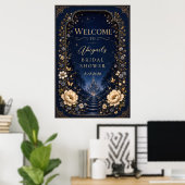 Nieuwe hoofdstuk Fantasy Betoverde bruiloft Welkom Poster (Thuiskantoor)